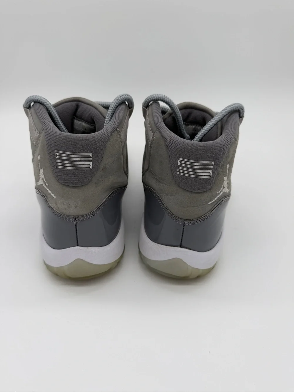 Nike Air Jordan 11 Retro CT8012-005 Shoes Cool Grey Patent Men's - Size 7.5